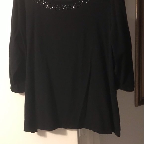 Lane Bryant embellished shirt, size 18/20, never worn - Picture 2 of 5